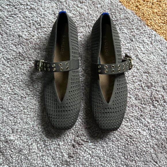 ROTHY'S The Max Buckle Mary Jane - Safari Mesh 8.5 NEW - Picture 2 of 3